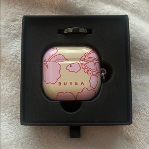Burga Pink Floral Summer AirPods 4 Case